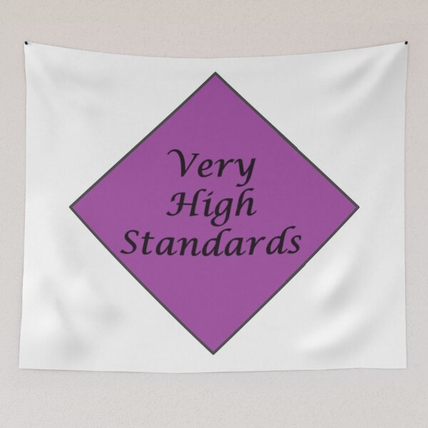 Item preview, Pretty High Standards designed and sold by SavvysCrafts.