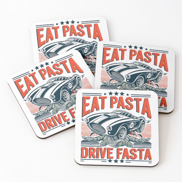 Item preview, Eat pasta drive fasta designed and sold by CogniCraft.