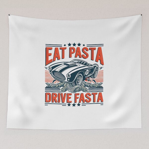 Item preview, Eat pasta drive fasta designed and sold by CogniCraft.
