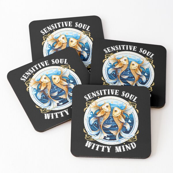 Item preview, Sensitive Soul, Witty Mind designed and sold by ZodiacWonders.