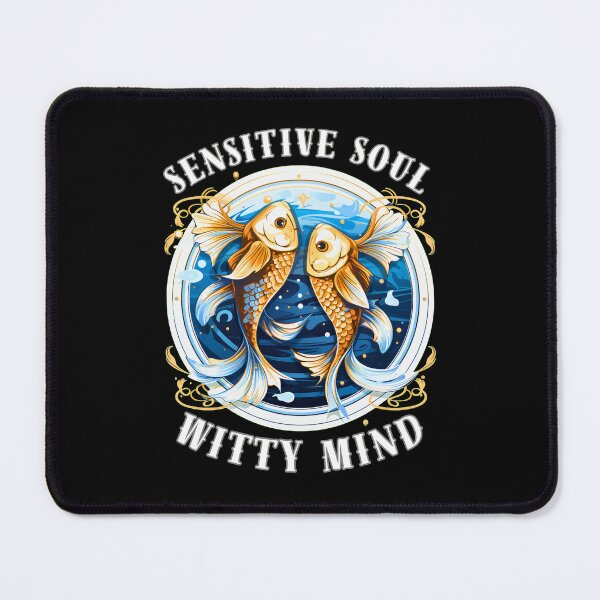 Item preview, Sensitive Soul, Witty Mind designed and sold by ZodiacWonders.