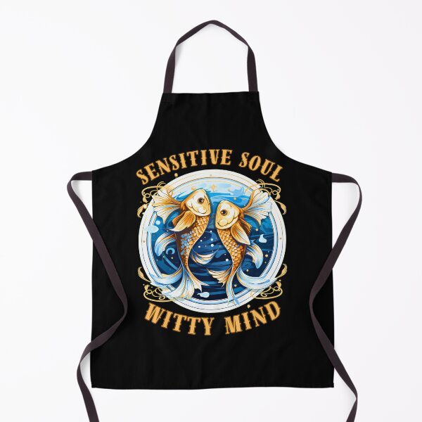 Item preview, Sensitive Soul, Witty Mind. pisces zodiac designed and sold by ZodiacWonders.