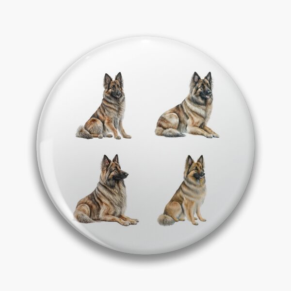 Item preview, Watercolor Belgian Tervuren Dogs designed and sold by TheAnimalZ00.