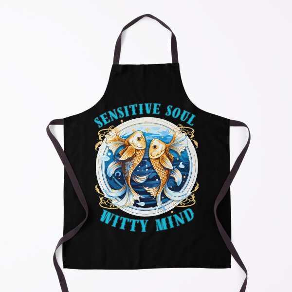 Item preview, Sensitive Soul, Witty Mind. pisces sign designed and sold by ZodiacWonders.