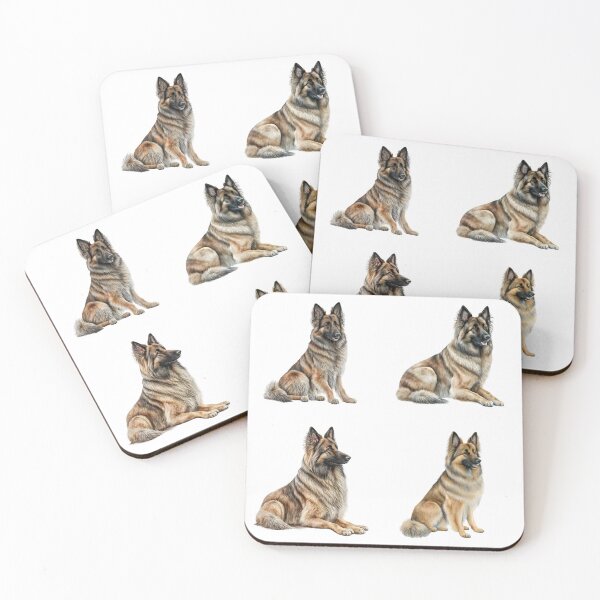 Item preview, Watercolor Belgian Tervuren Dogs designed and sold by TheAnimalZ00.