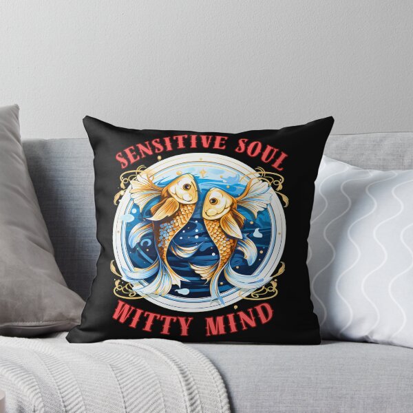Artikelvorschau, Sensible Seele, witziger Geist. Fische-Astrologie entworfen und verkauft von ZodiacWonders.