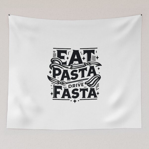 Item preview, Eat pasta drive fasta designed and sold by CogniCraft.