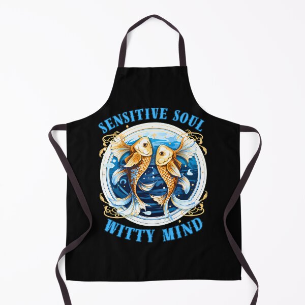 Item preview, Sensitive Soul, Witty Mind. pisces horoscope designed and sold by ZodiacWonders.