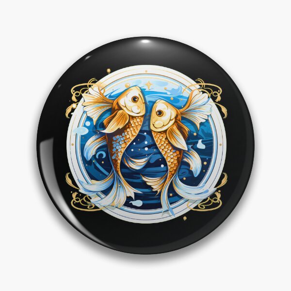 Item preview, Pisces Symbol designed and sold by ZodiacWonders.