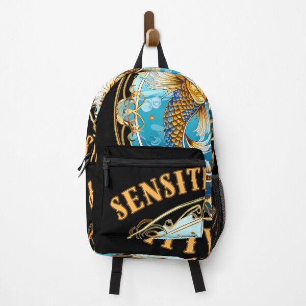 Item preview, Sensitive Soul, Witty Mind. pisces fish designed and sold by ZodiacWonders.