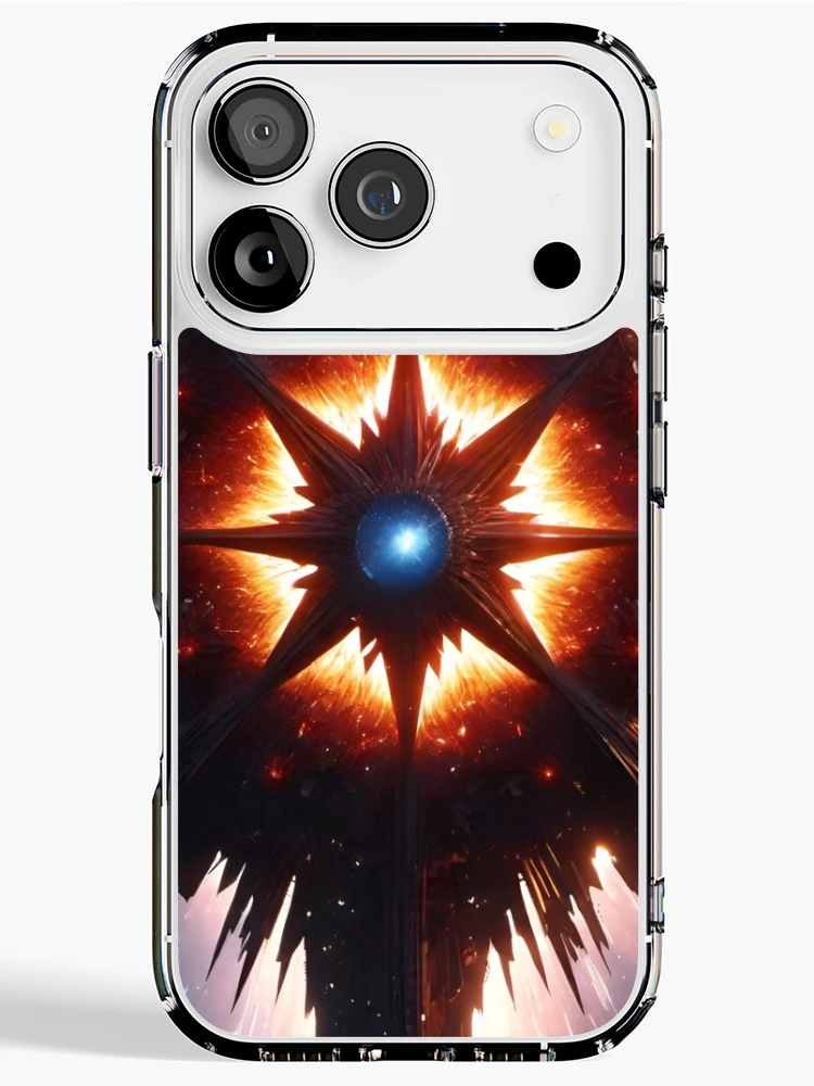Thumbnail 1 of 5, iPhone Case, Exploding Star designed and sold by SLV-Designs.