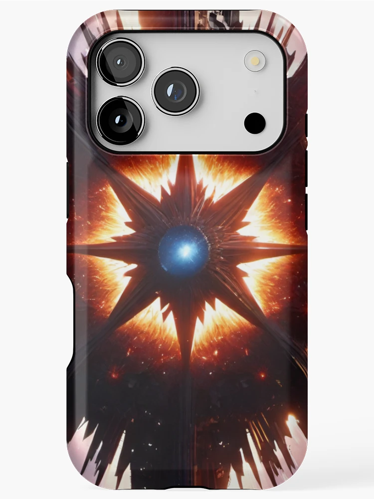 Thumbnail 1 of 4, iPhone Case, Exploding Star designed and sold by SLV-Designs.