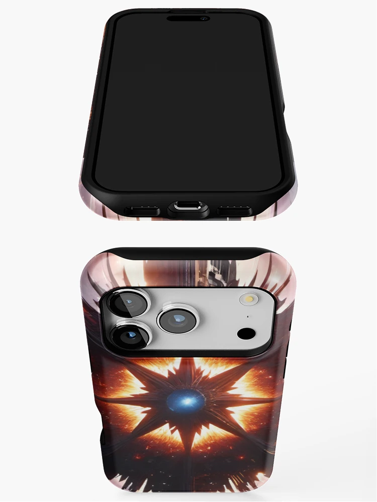 Thumbnail 3 of 4, iPhone Case, Exploding Star designed and sold by SLV-Designs.