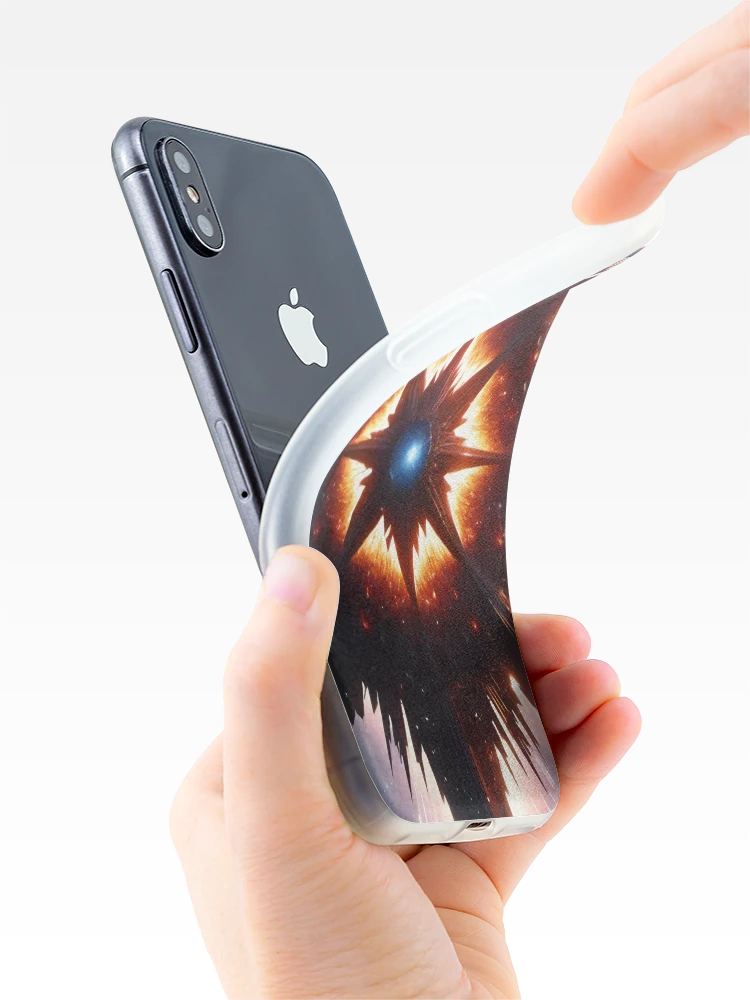 Thumbnail 4 of 5, iPhone Case, Exploding Star designed and sold by SLV-Designs.