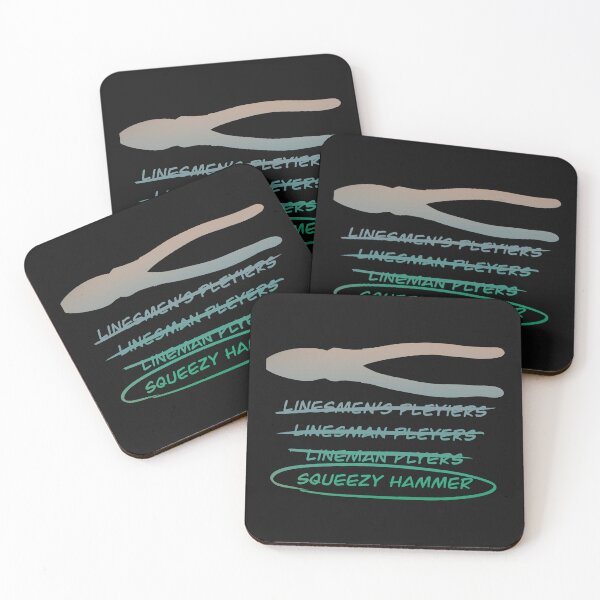 Item preview, Funny Misspelled Linemans Pliers Electrician Humor designed and sold by TheTradesStore.