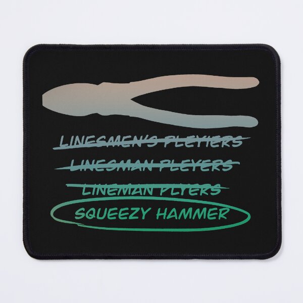 Item preview, Funny Misspelled Linemans Pliers Electrician Humor designed and sold by TheTradesStore.