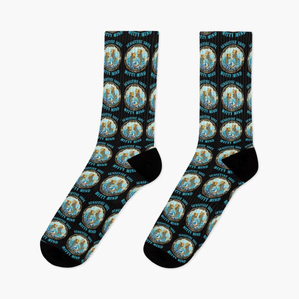 Item preview, Sensitive Soul, Witty Mind. pisces quote designed and sold by ZodiacWonders.