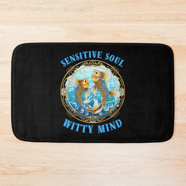 Item preview, Sensitive Soul, Witty Mind. pisces personality designed and sold by ZodiacWonders.