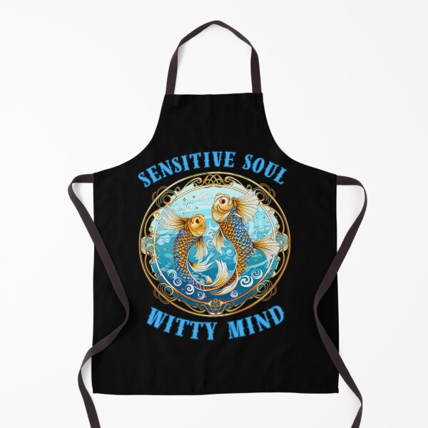 Item preview, Sensitive Soul, Witty Mind. pisces personality designed and sold by ZodiacWonders.