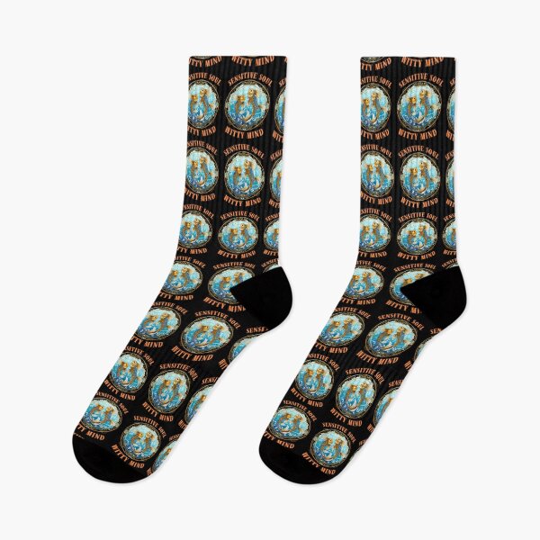 Item preview, Sensitive Soul, Witty Mind. pisces march designed and sold by ZodiacWonders.