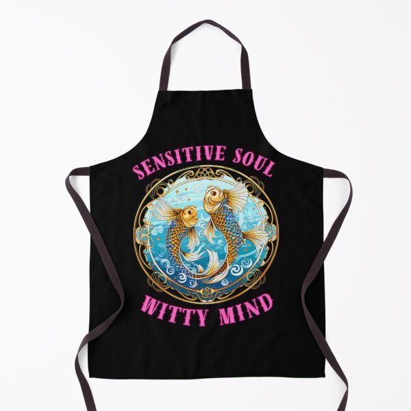 Item preview, Sensitive Soul, Witty Mind. pisces lovers designed and sold by ZodiacWonders.