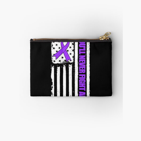 Item preview, You'll Never Fight Alone USA Flag Drug Overdose Awareness Gear designed and sold by DynamicDesign.
