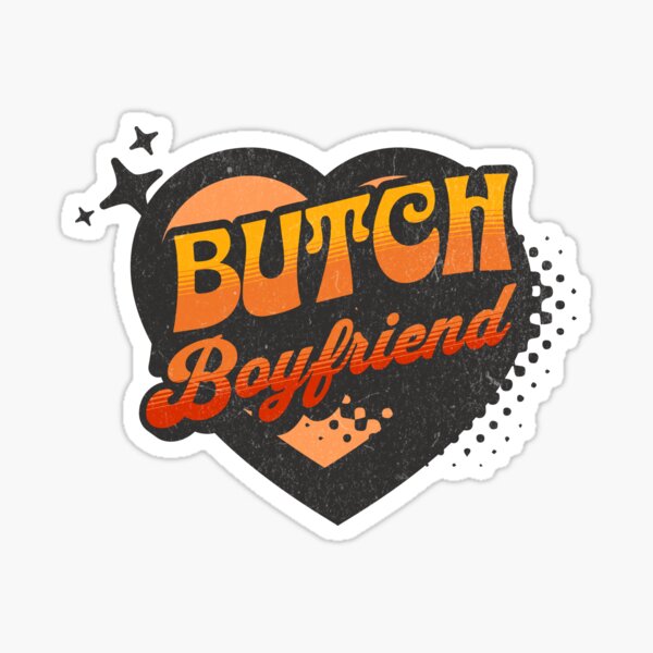 Item preview, Butch Boyfriend Heart designed and sold by Butch4Butch.