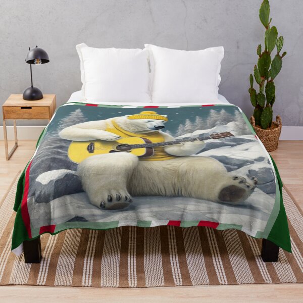 Item preview, Musical Bear on Holiday Mountain designed and sold by Steph Anne Best.