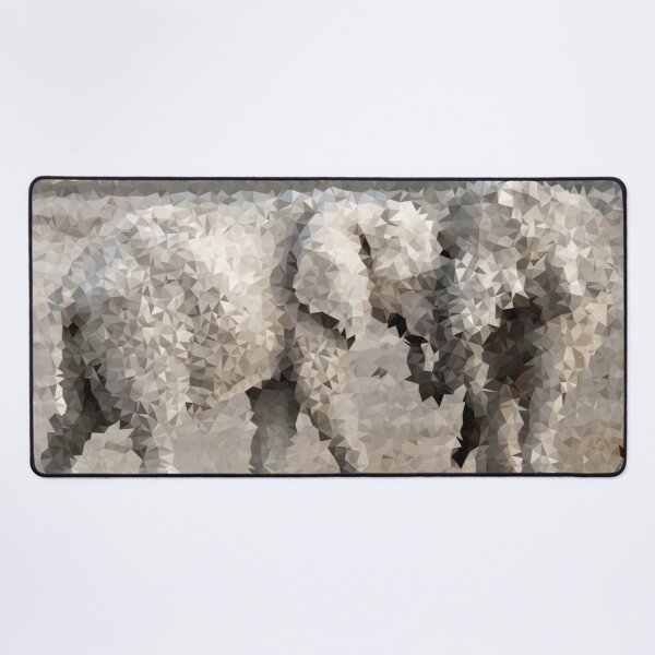 Item preview, Elephants Low Polygon Digital Art Low Poly Art designed and sold by SpiroJo.