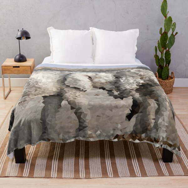 Item preview, Elephants Low Polygon Digital Art Low Poly Art designed and sold by SpiroJo.