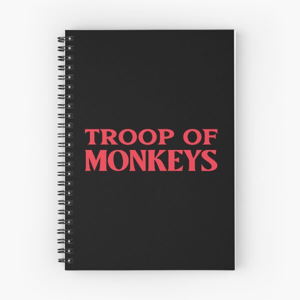 Item preview, Troop of Monkeys Collective Animal Nouns Fun Trivia Education designed and sold by StudioTVDinners.