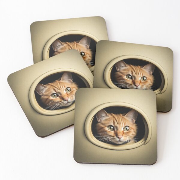 Item preview, Peeking Cat Funny Sarcastic Gifts For Cat Lovers  designed and sold by MatthewViews.