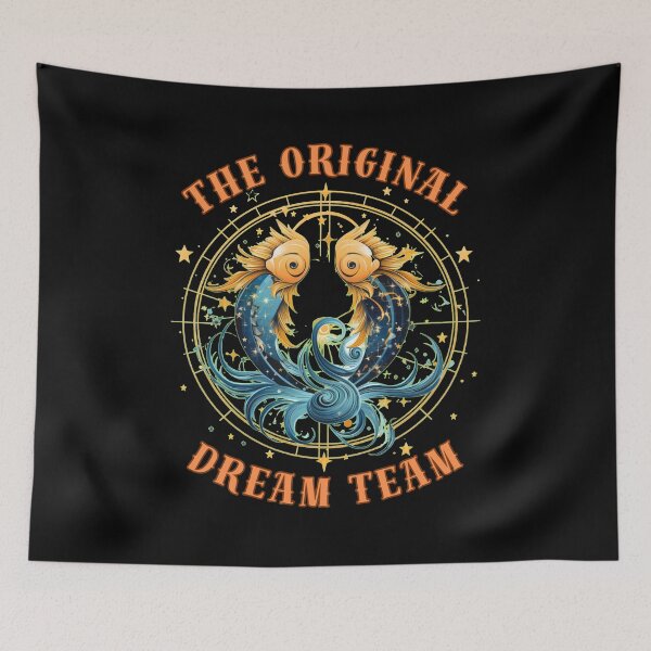 Artikelvorschau, Das Original-Dream-Team. Fische-Symbol entworfen und verkauft von ZodiacWonders.