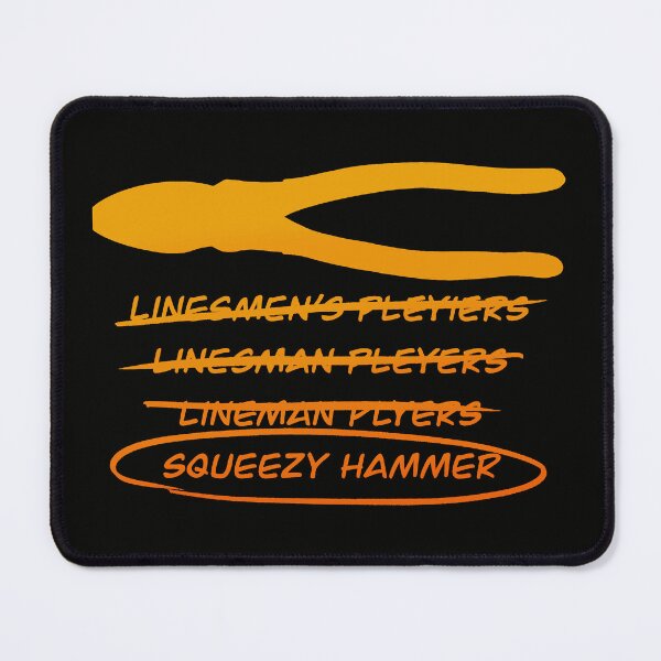 Item preview, Misspelled Linemans Pliers Electrician Humor designed and sold by TheTradesStore.