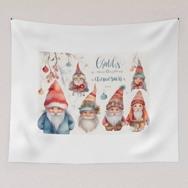 Item preview, Christmas gnome designed and sold by Jayjaynaenae.