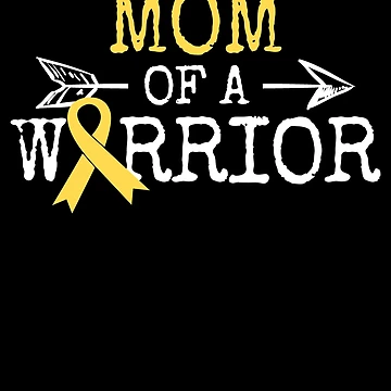 Vorschaubild zum Design Mom Of A Warrior Women's Childhood Cancer Awareness Gear von DynamicDesign