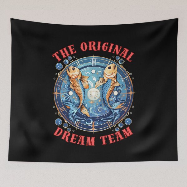 Item preview, The Original Dream Team. pisces lovers designed and sold by ZodiacWonders.
