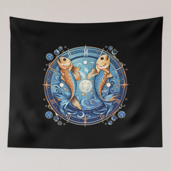 Item preview, Pisces Symbol designed and sold by ZodiacWonders.