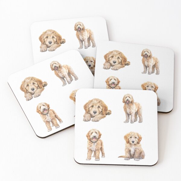 Item preview, Cute Goldendoodle Dogs designed and sold by TheAnimalZ00.