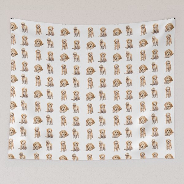 Item preview, Cute Goldendoodle Dogs designed and sold by TheAnimalZ00.