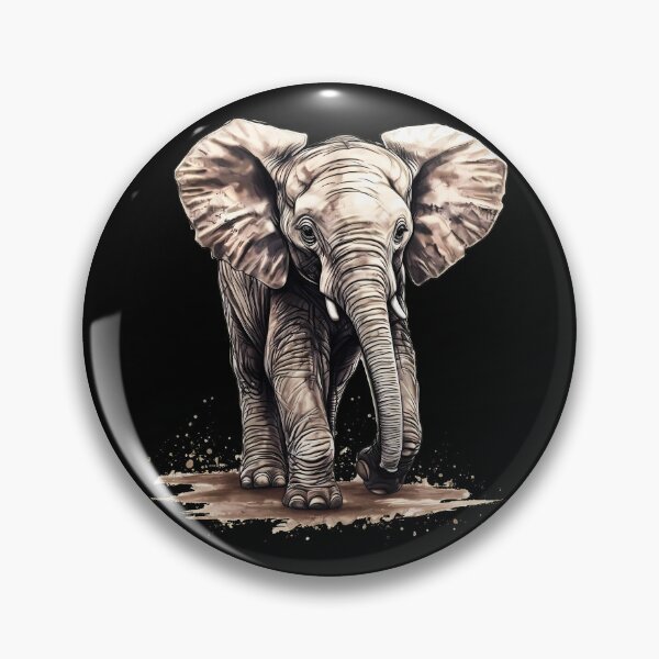 Item preview, Wild Elephant designed and sold by ElephantVibes.