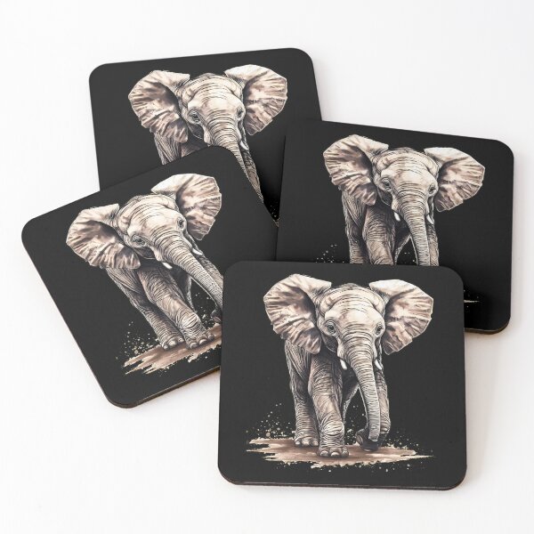 Item preview, Wild Elephant designed and sold by ElephantVibes.