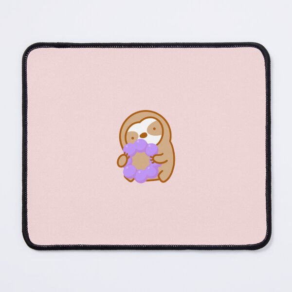 Item preview, Cute Ube Mochi Donut Sloth  designed and sold by theslothinme.
