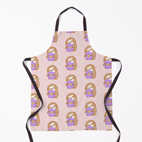 Item preview, Cute Ube Mochi Donut Sloth designed and sold by theslothinme.