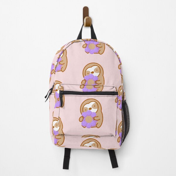 Item preview, Cute Ube Mochi Donut Sloth designed and sold by theslothinme.