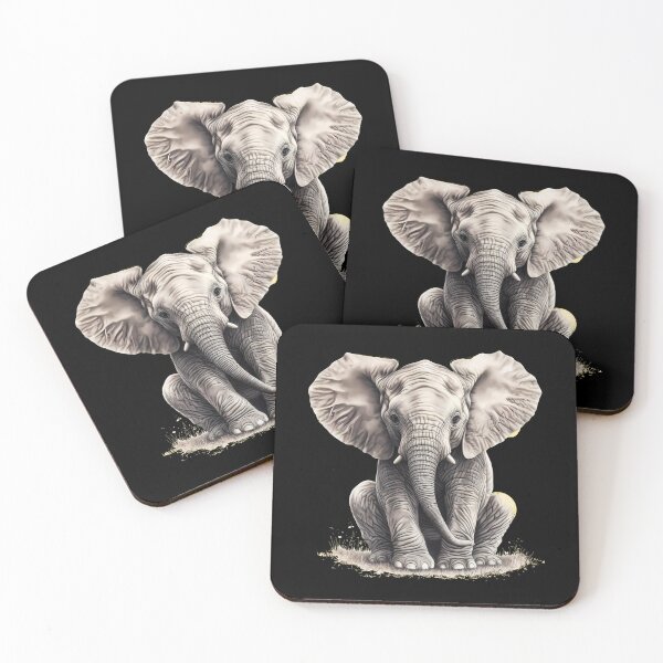 Item preview, Wild Elephant designed and sold by ElephantVibes.