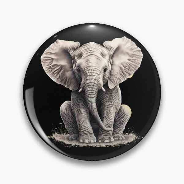 Item preview, Wild Elephant designed and sold by ElephantVibes.