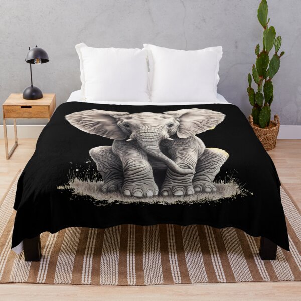 Item preview, Wild Elephant designed and sold by ElephantVibes.
