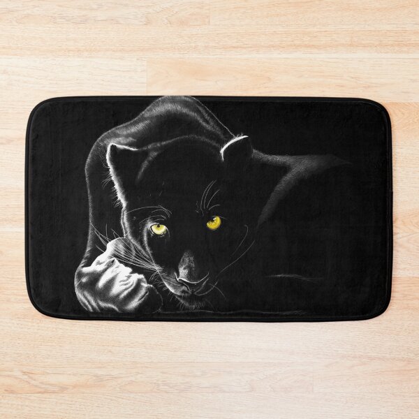 Item preview, Black panther in vigil. designed and sold by digiartxfree.