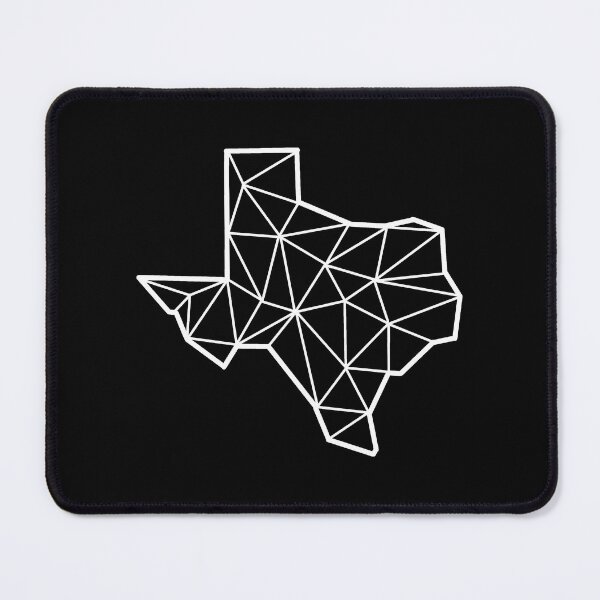 Item preview, Geometric Texas State Design - White Lines designed and sold by anne-dromeda.